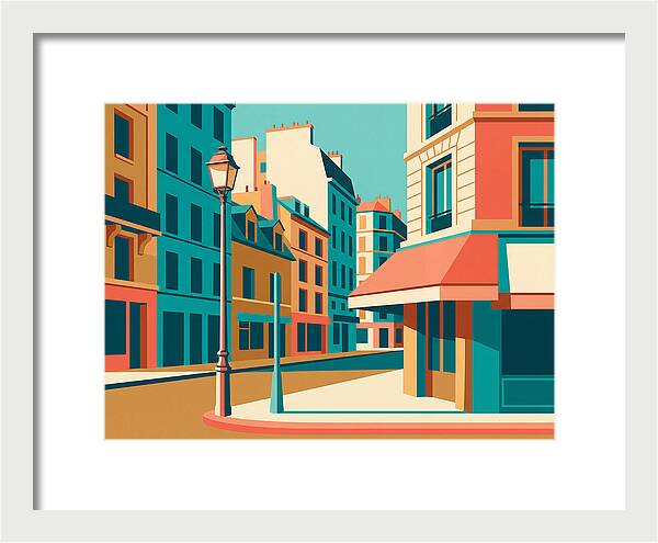 Parisian Street Scene