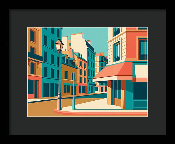 Parisian Street Scene