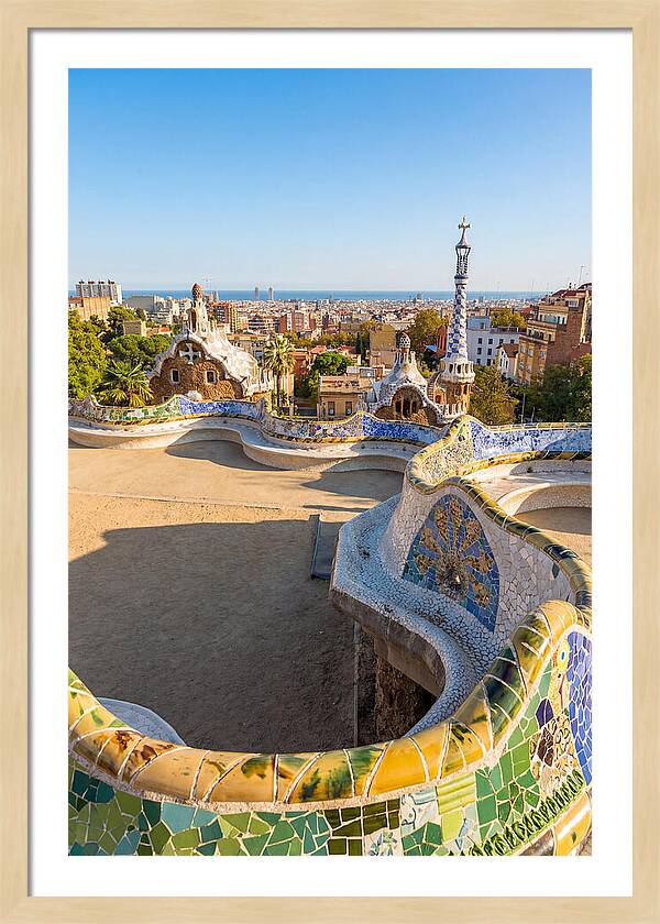 Park Gells Vibrant Mosaic View