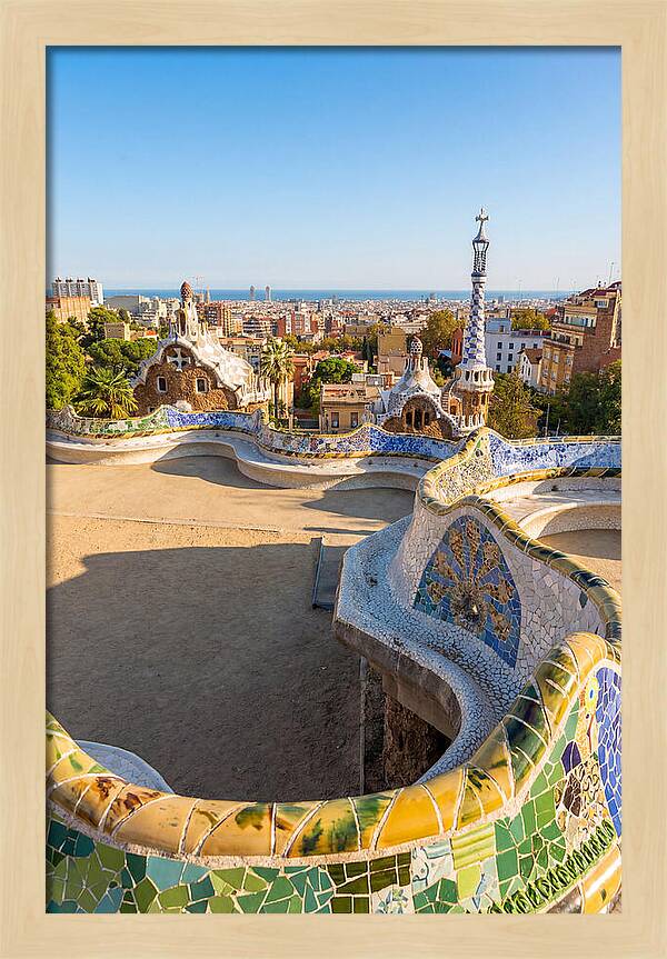 Park Gells Vibrant Mosaic View