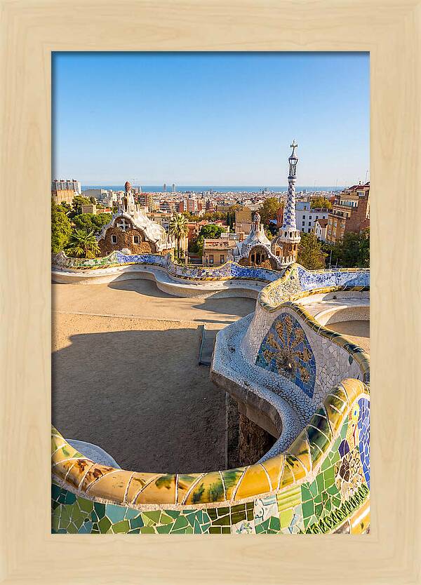 Park Gells Vibrant Mosaic View