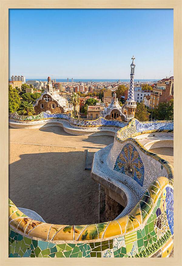 Park Gells Vibrant Mosaic View