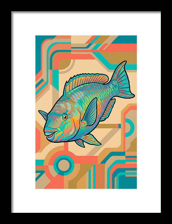 Parrotfish In Vibrant Colors