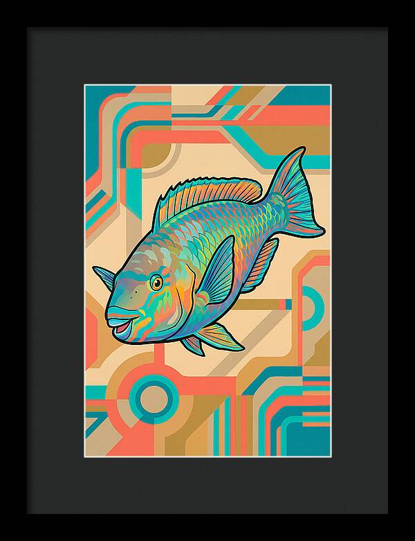 Parrotfish In Vibrant Colors