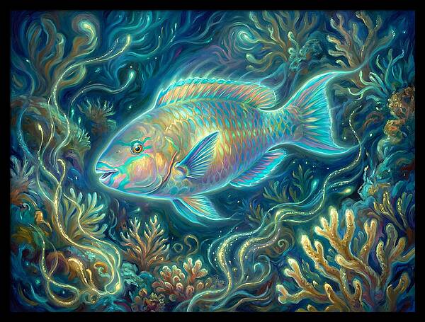 Parrotfish Underwater