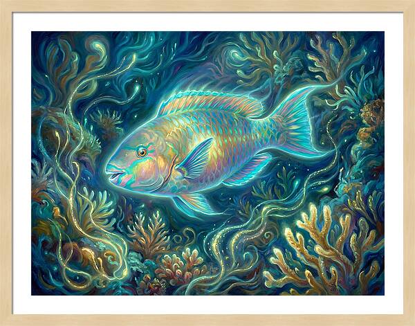 Parrotfish Underwater