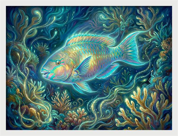 Parrotfish Underwater