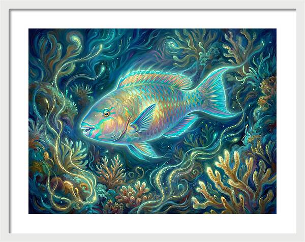 Parrotfish Underwater