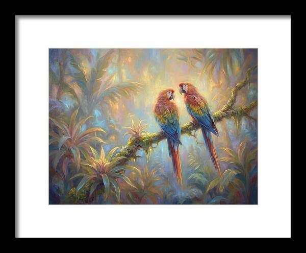 Parrots In Paradise