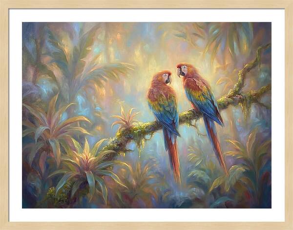 Parrots In Paradise