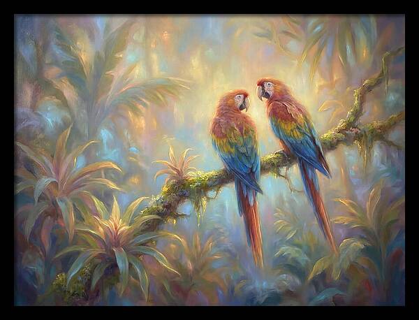 Parrots In Paradise