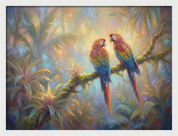 Parrots In Paradise