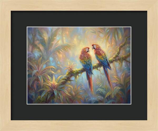 Parrots In Paradise