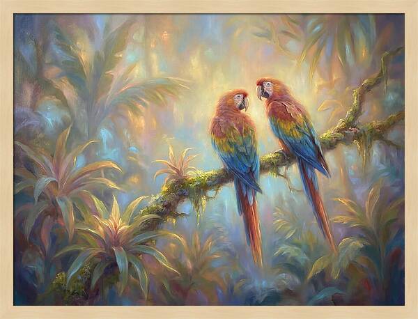 Parrots In Paradise