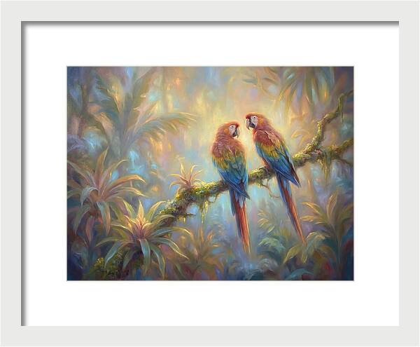 Parrots In Paradise