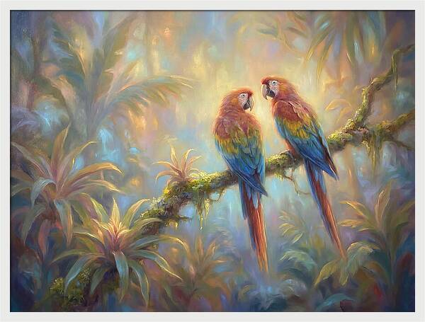Parrots In Paradise