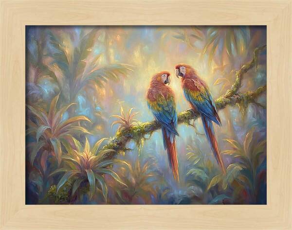 Parrots In Paradise