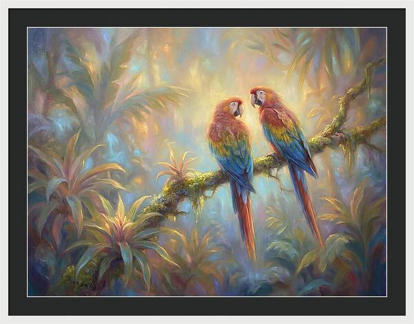 Parrots In Paradise