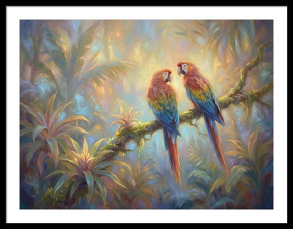 Parrots In Paradise