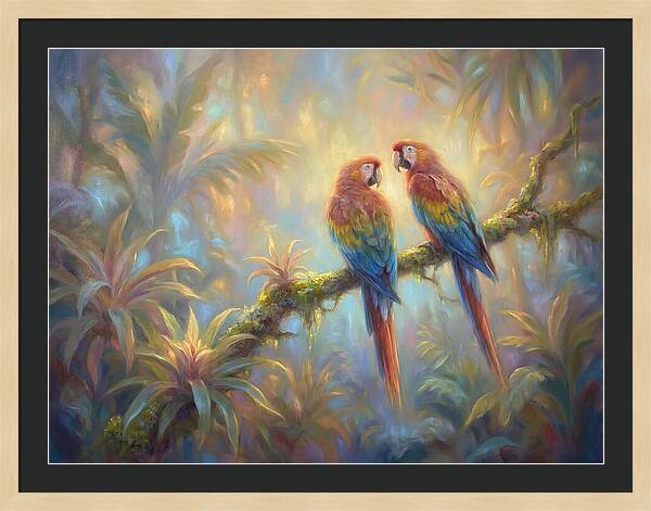 Parrots In Paradise