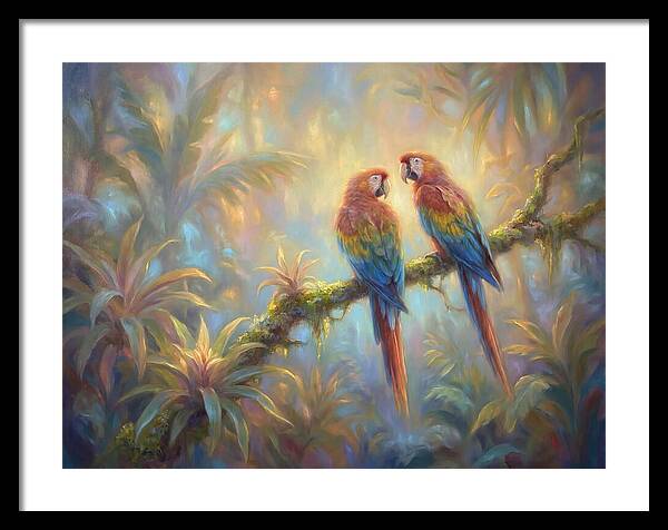 Parrots In Paradise