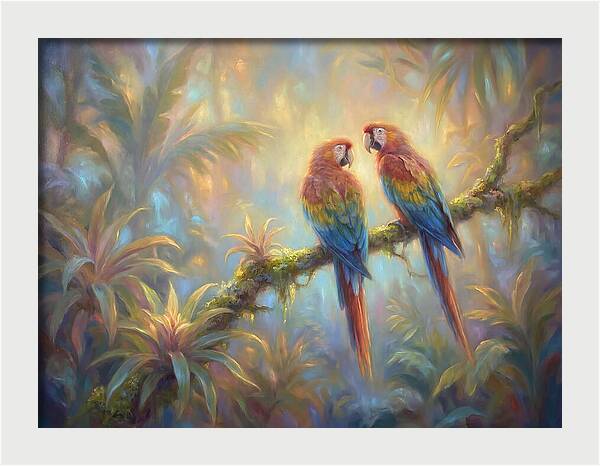 Parrots In Paradise