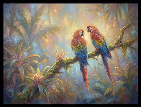 Parrots In Paradise