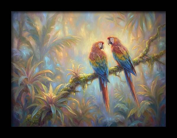 Parrots In Paradise