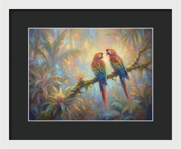 Parrots In Paradise