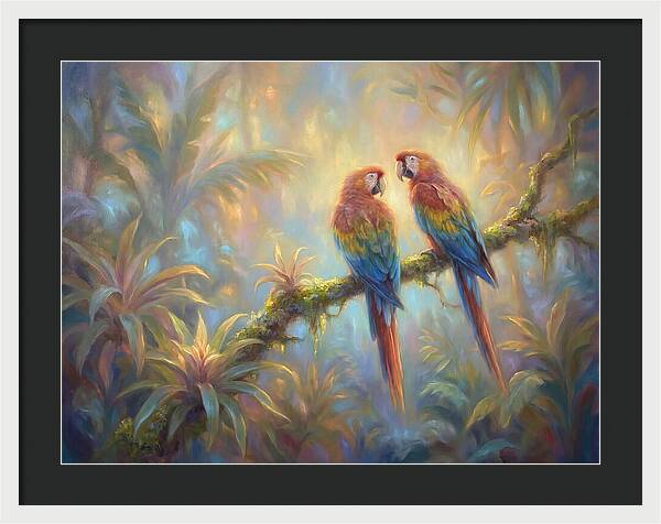 Parrots In Paradise