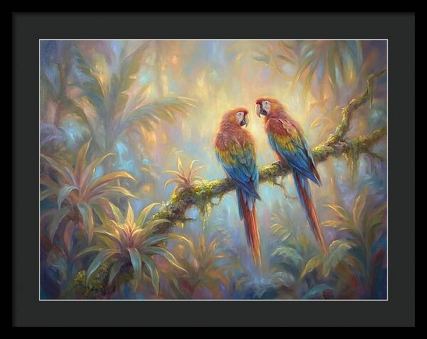 Parrots In Paradise