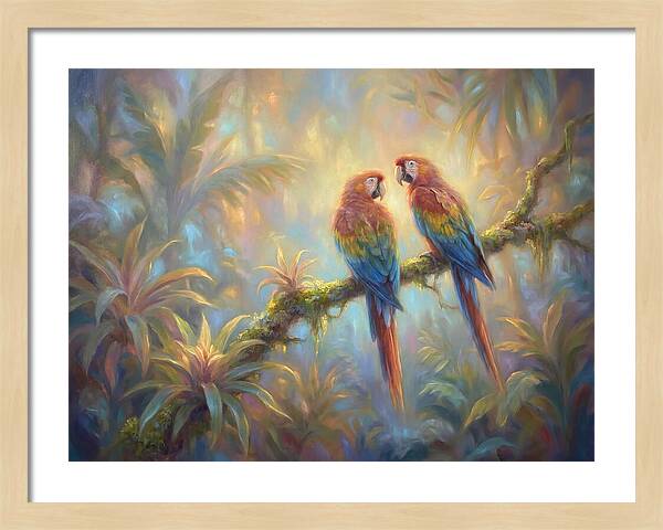 Parrots In Paradise