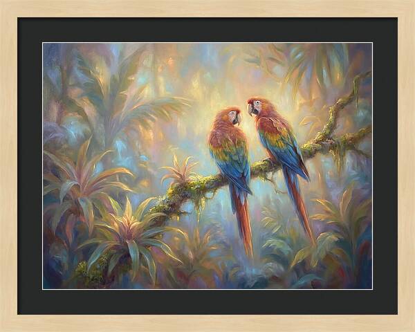 Parrots In Paradise