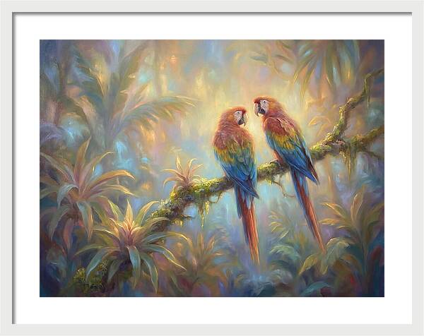 Parrots In Paradise