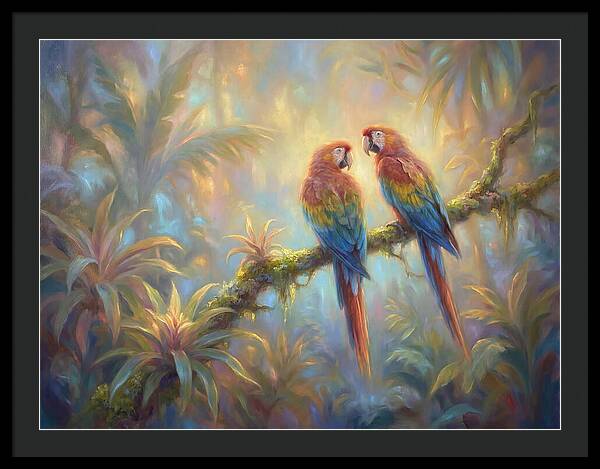 Parrots In Paradise