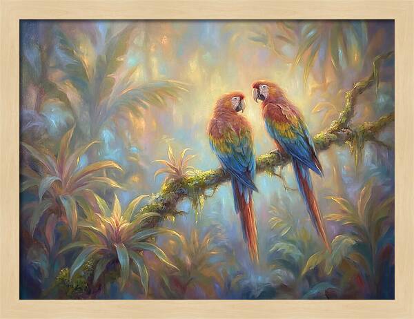 Parrots In Paradise