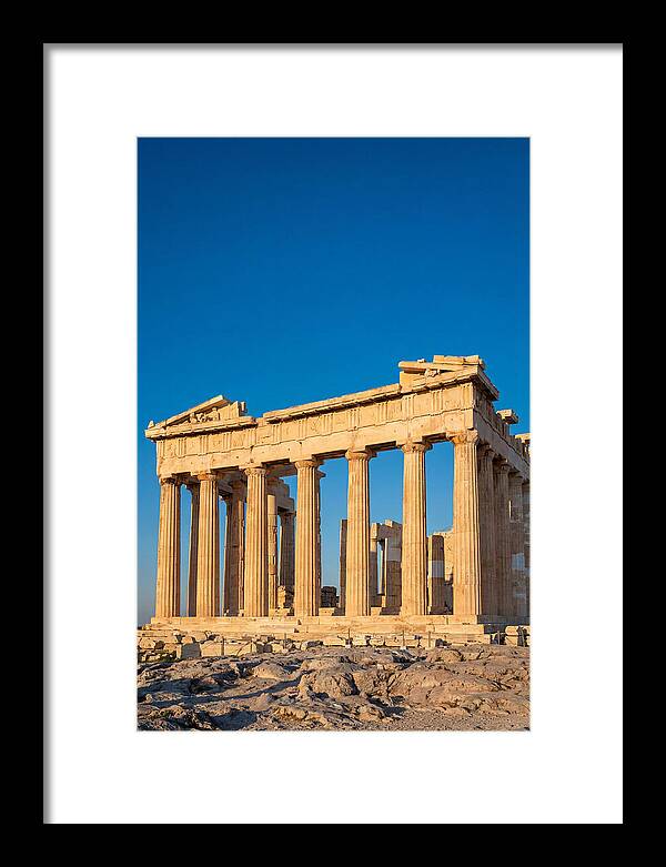 Parthenon At Golden Hour