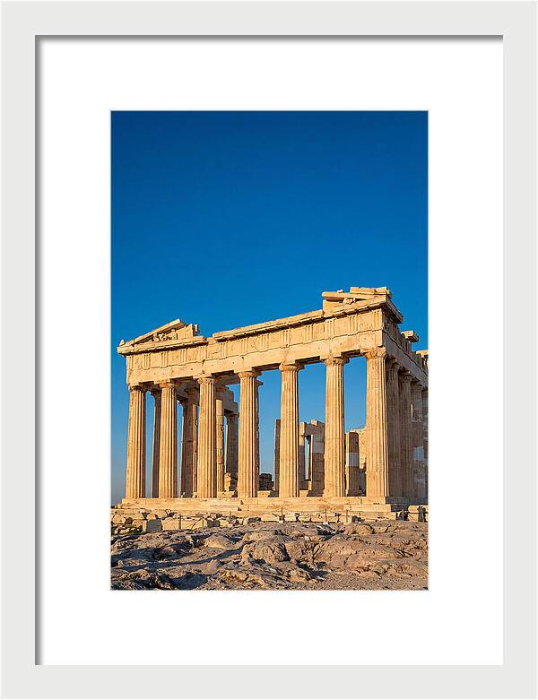 Parthenon At Golden Hour