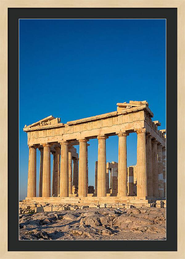 Parthenon At Golden Hour