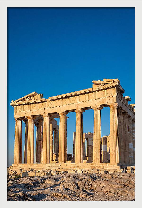 Parthenon At Golden Hour