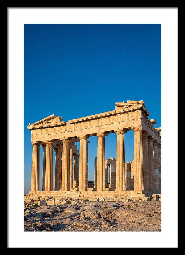 Parthenon At Golden Hour