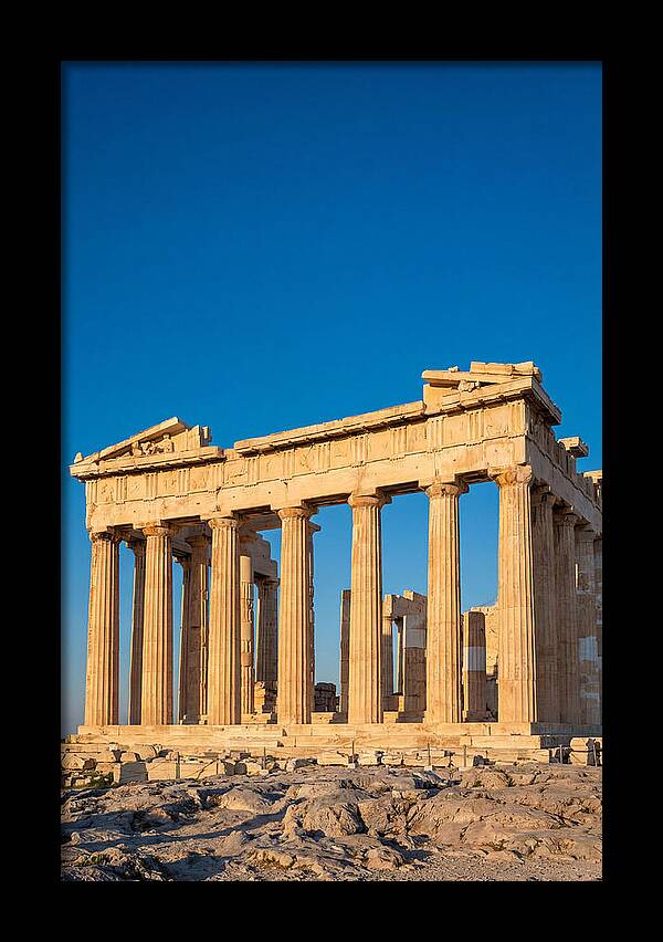 Parthenon At Golden Hour