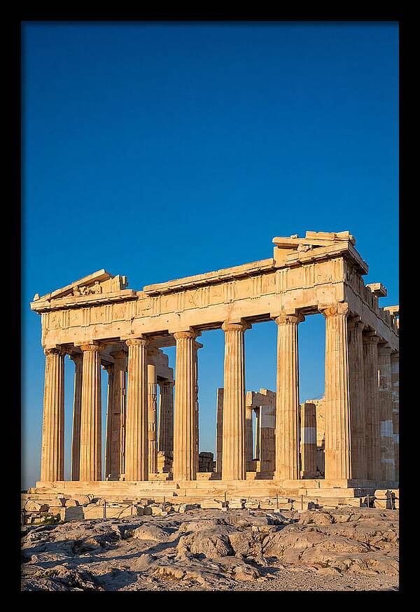 Parthenon At Golden Hour
