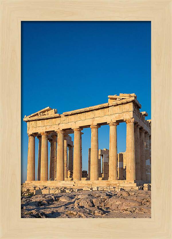 Parthenon At Golden Hour