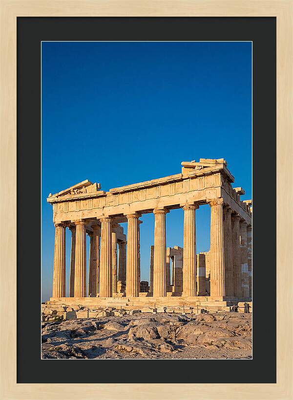 Parthenon At Golden Hour