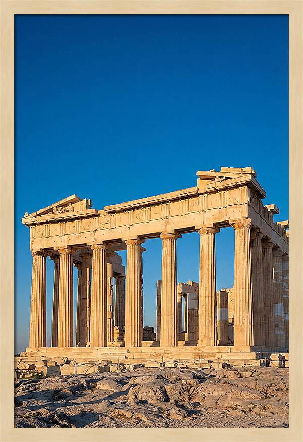 Parthenon At Golden Hour