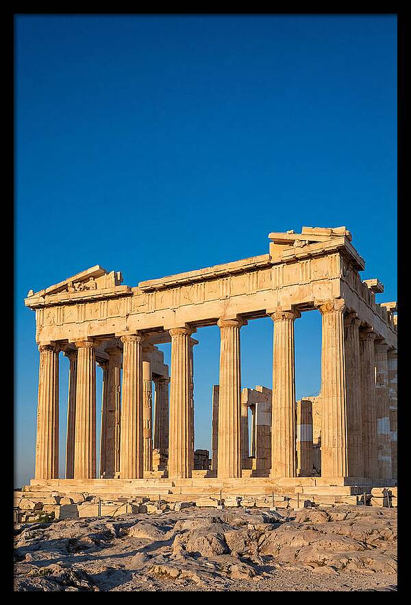 Parthenon At Golden Hour