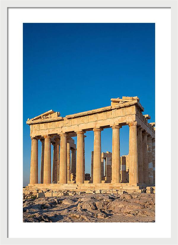 Parthenon At Golden Hour