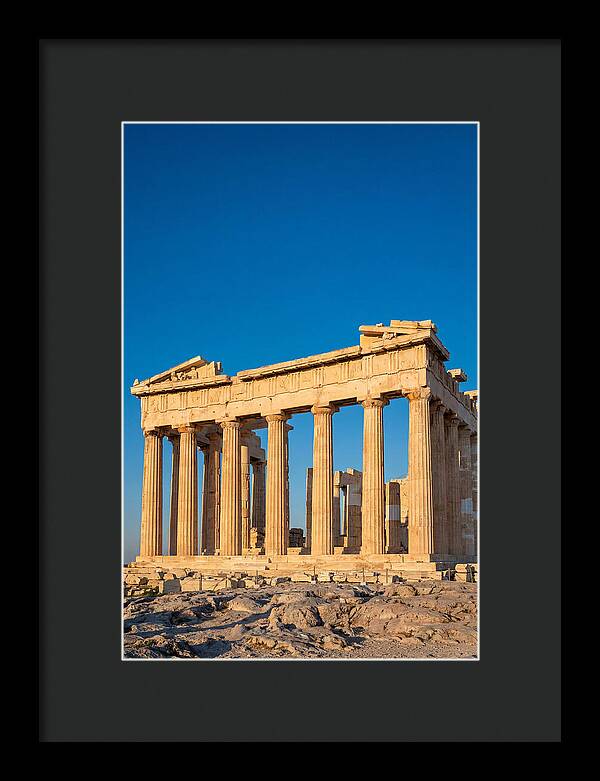 Parthenon At Golden Hour