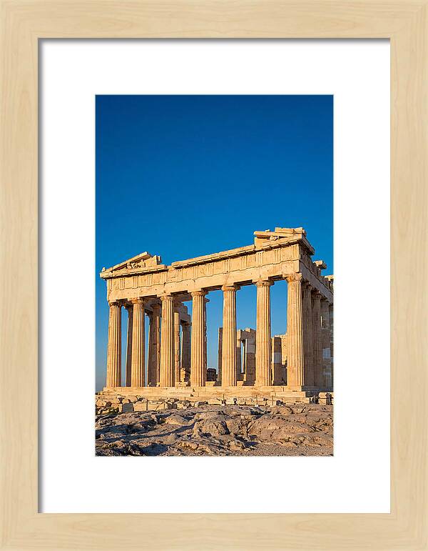 Parthenon At Golden Hour